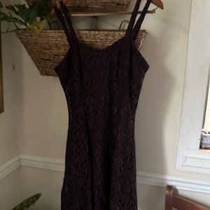 Vintage Dress - short lace dress
